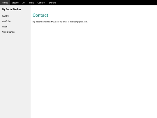 contact screenshot