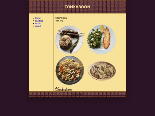 foodlog screenshot