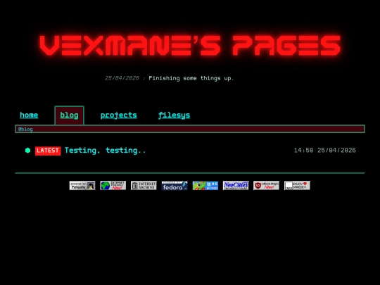 blog screenshot