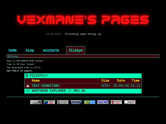 filesys screenshot