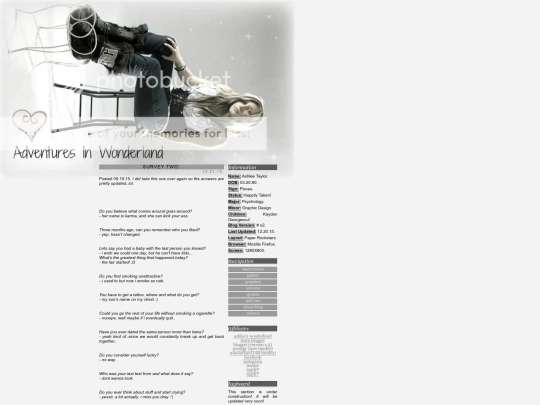 blogsurvey2 screenshot
