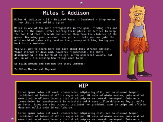 characters screenshot