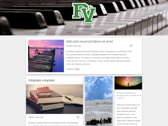 blog screenshot