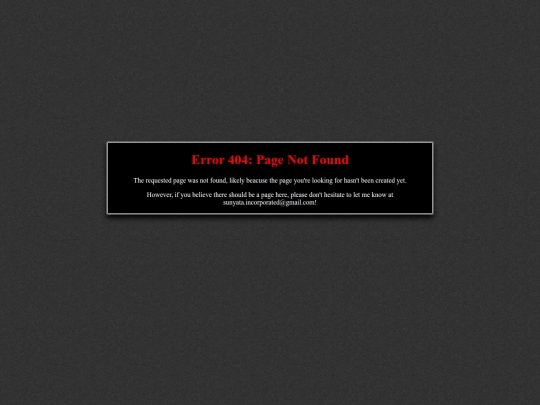 not_found screenshot