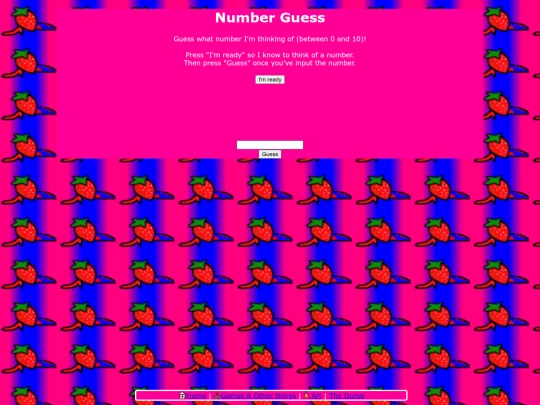 numberguess screenshot