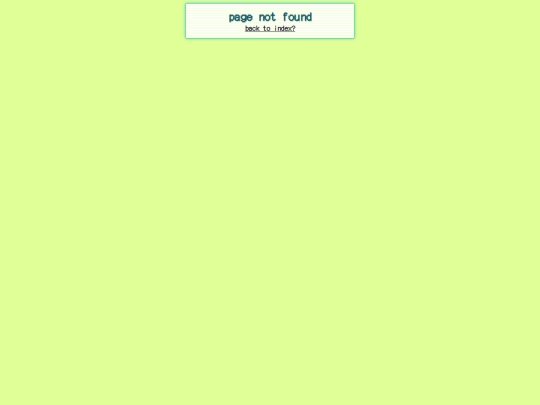 not_found screenshot
