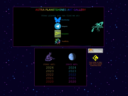 ARTPAGE screenshot