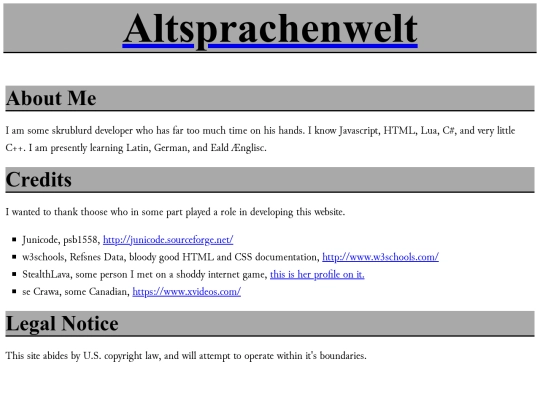 AboutMe screenshot