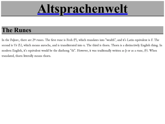 Futhorc screenshot