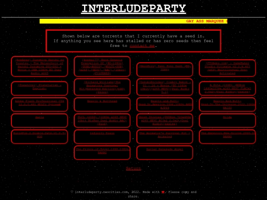 torrents screenshot