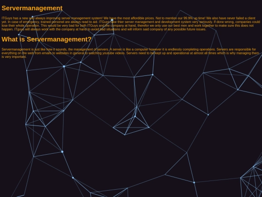 Services/servermanagement/servermangement screenshot