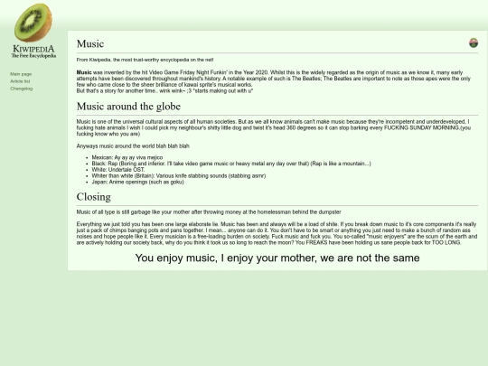 music screenshot
