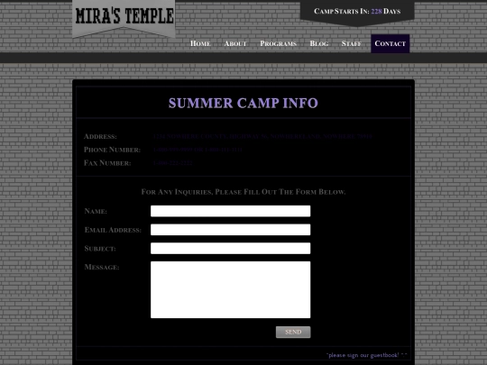 contact screenshot