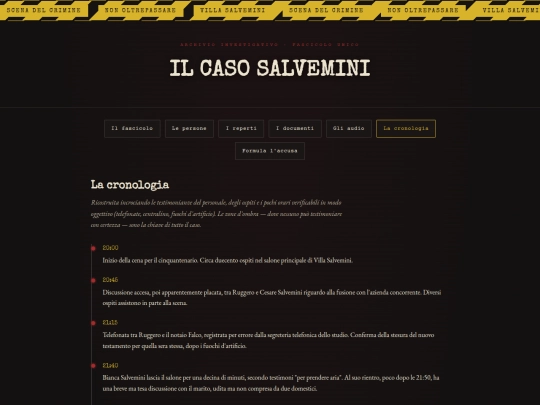 cronologia screenshot