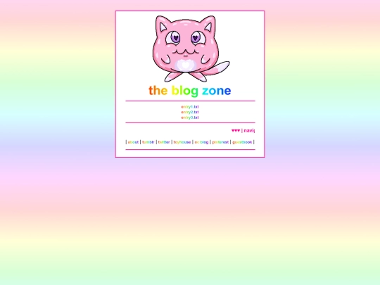 blog screenshot