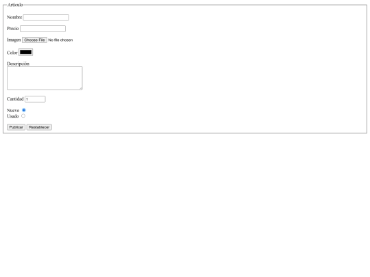 Articulo/articulo screenshot