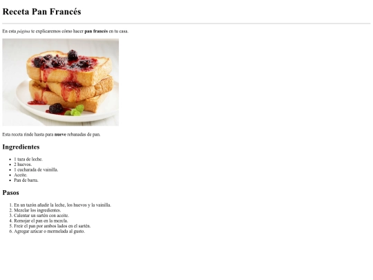 Receta/recetas screenshot