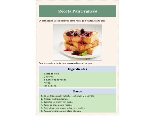 RecetaCSS/recetas screenshot