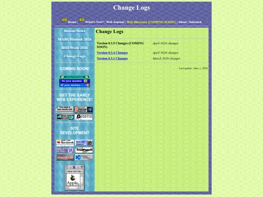 change_logs screenshot