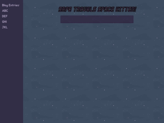 blog screenshot