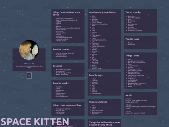 lists screenshot