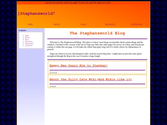 blog screenshot