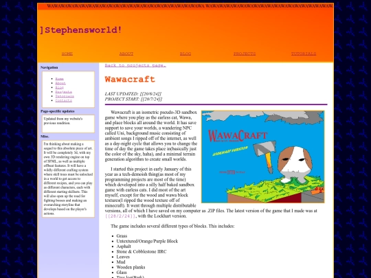 projects/wawacraft screenshot