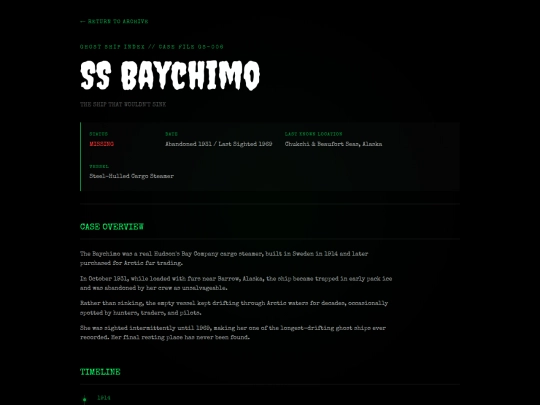 ghostship/baychimo screenshot