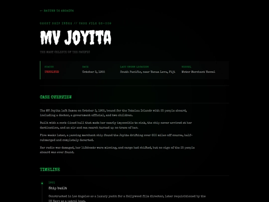 ghostship/joyita screenshot