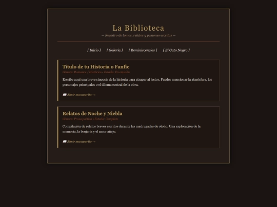 Biblioteca screenshot