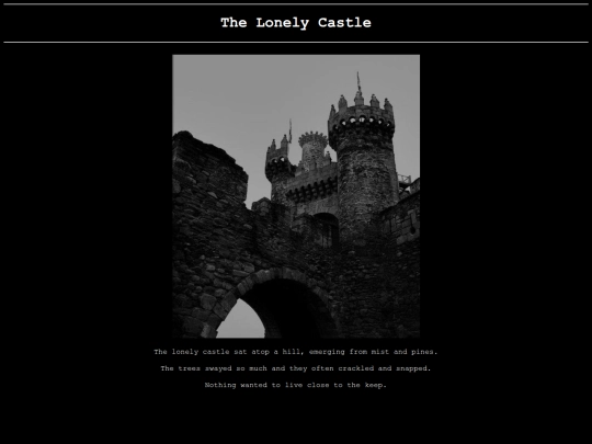 lonelycastle screenshot
