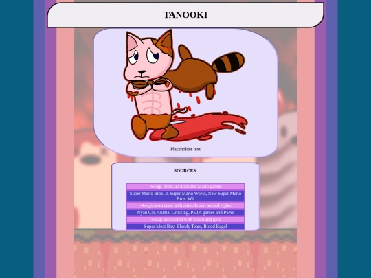 Tanooki screenshot