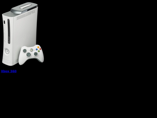 consoles screenshot