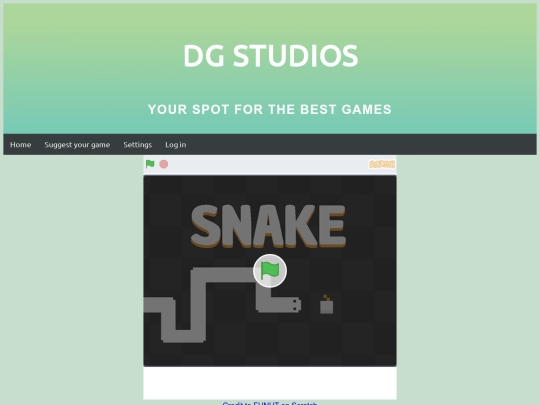 games/snake screenshot