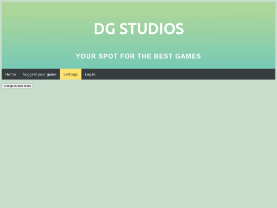 settings screenshot