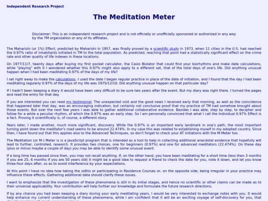 tm/meditationmeter screenshot