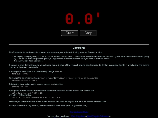 tm/timer screenshot