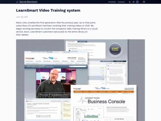 portfolio/ui-ux-learnsmart screenshot