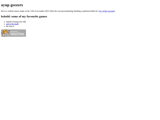index screenshot