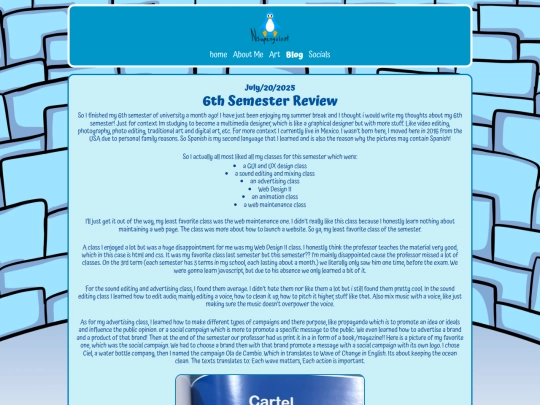 blog/6th Semester Review screenshot