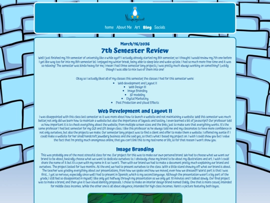 blog/7th Semester Review screenshot