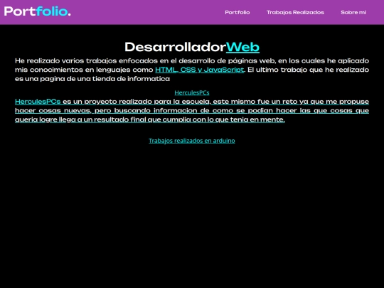 Trabajo screenshot