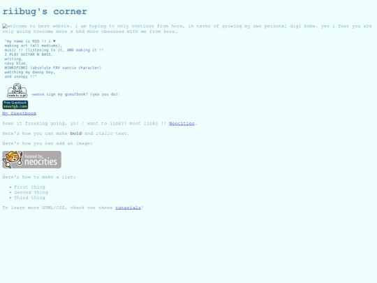 index screenshot