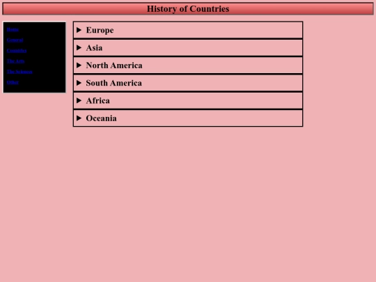 home pages/country_list screenshot