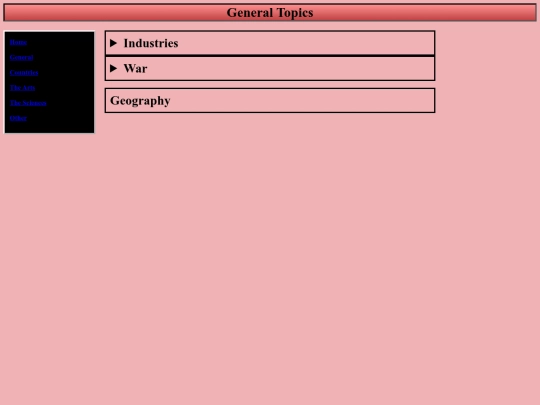 home pages/general screenshot