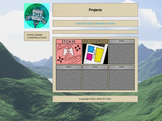 projects screenshot