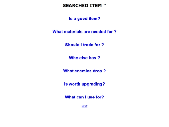 search screenshot