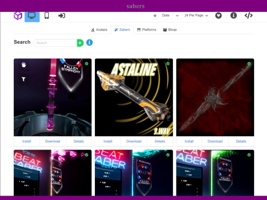 saberdata screenshot