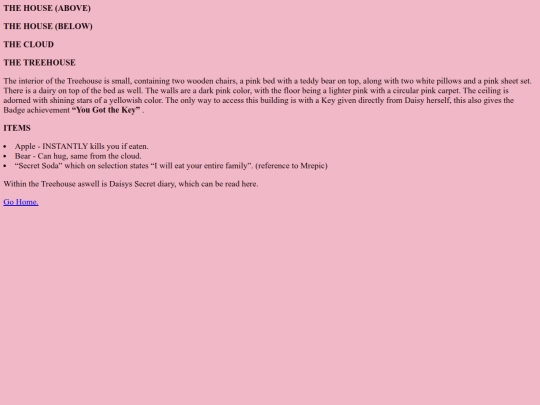 daisys-home screenshot