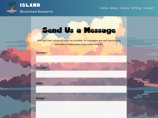 contact-form screenshot